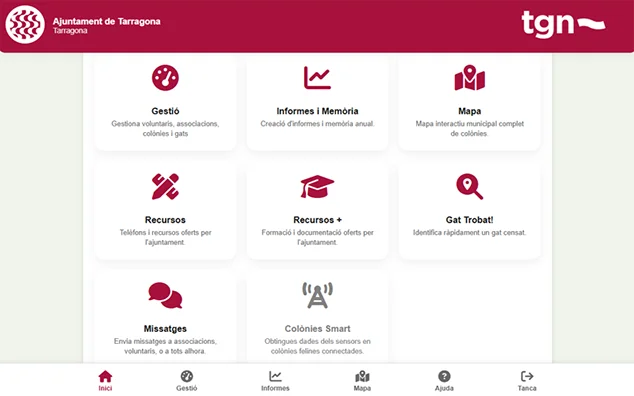Ficha del censo animal e informes municipalizados